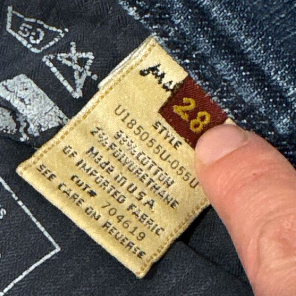 7FAM Mia Capri Jeans size 28 - Picture 4 of 6